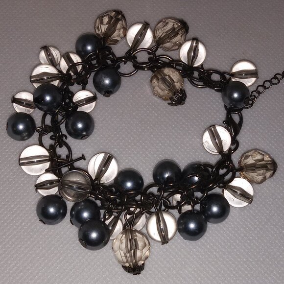 Retro Chunky Boho Beaded Bracelet - Picture 1 of 5